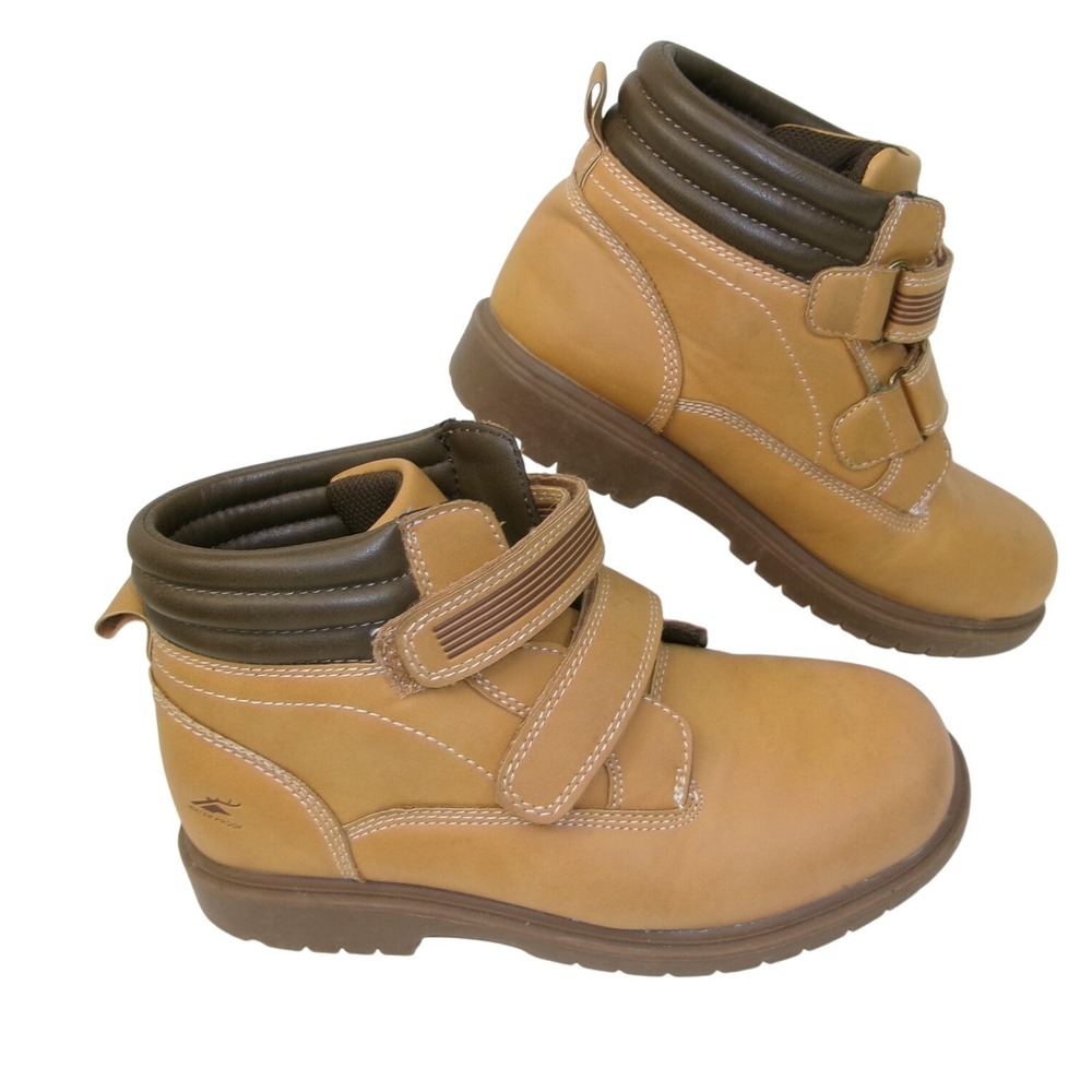 Deerstags Kids Marker Boots 4M Tan Waterproof Thinsulate Insulated Boots